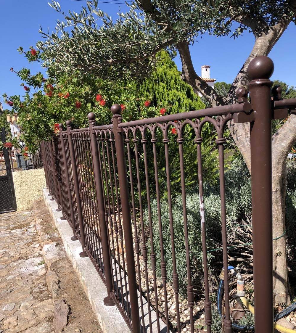 Barrière piscine fer forgé: pour votre sécurité fabrication artisanale