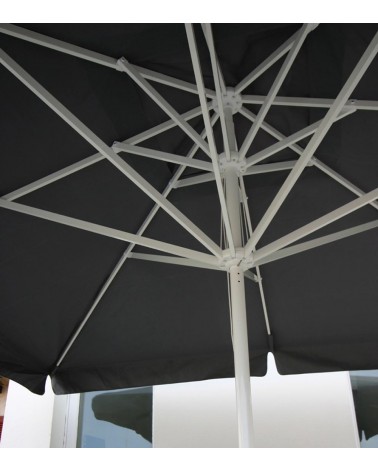 Parasol centré Minisoco, baleines aluminium