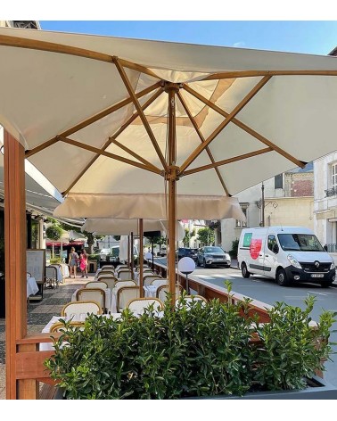 Parasol centré Le Bistro Bambou