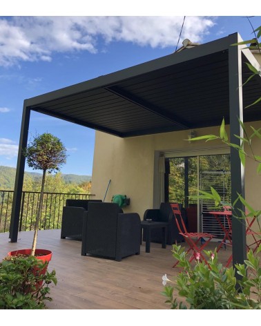 Pergola 4x3 adossée