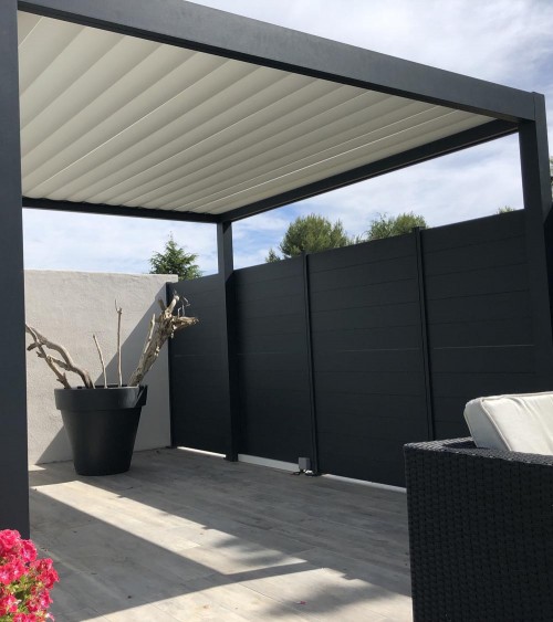 Pergola bioclimatique 4x3 autoportée