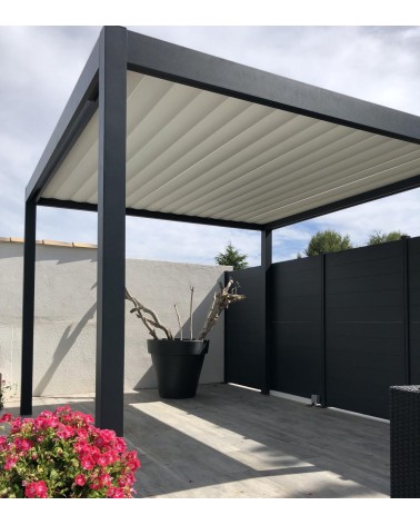 Pergola bioclimatique 4x3 autoportée