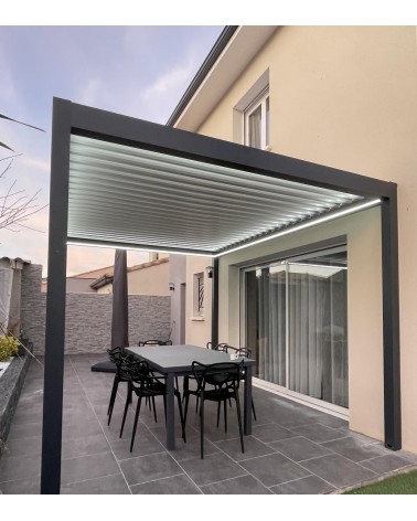 Pergola Kaline sur mesure autoportée ou adossée