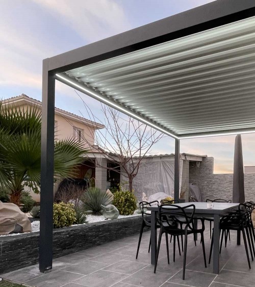 Kit éclairage bandeau LED pour pergola Kaline