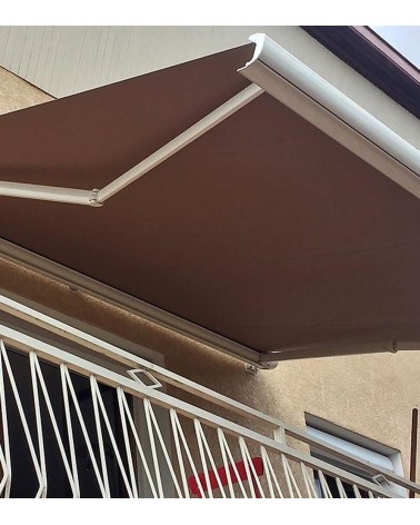 Store banne monobloc KABOURG beige blcon