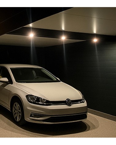 Carport avec éclairage LED