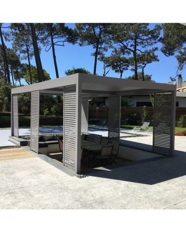 Pergola Bioclimatique: version protection solaire seule