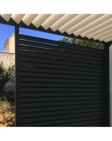 Panneau aluminium fixe pergola bioclimatique