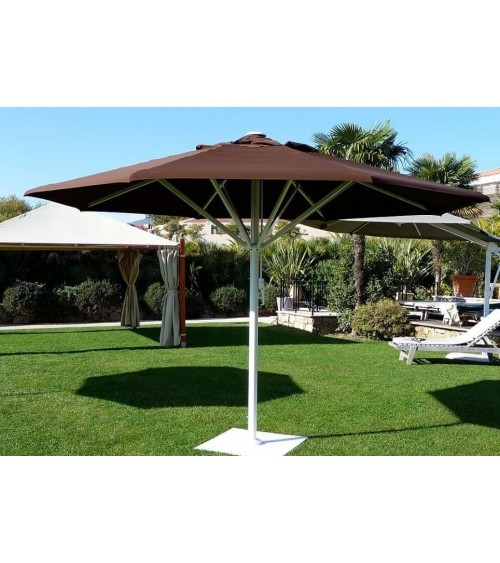 Parasol centré MAXISOCO structure aluminium