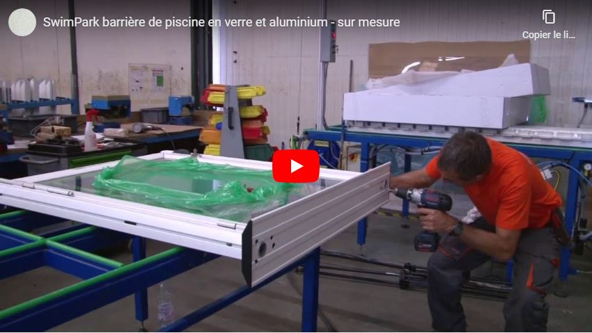 La fabrication d'une barrière de piscine