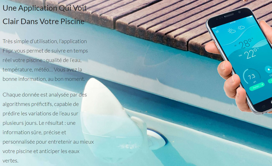 Flipr analyseur piscine