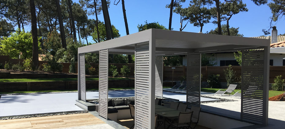 Pergola bioclimatique sur mesure