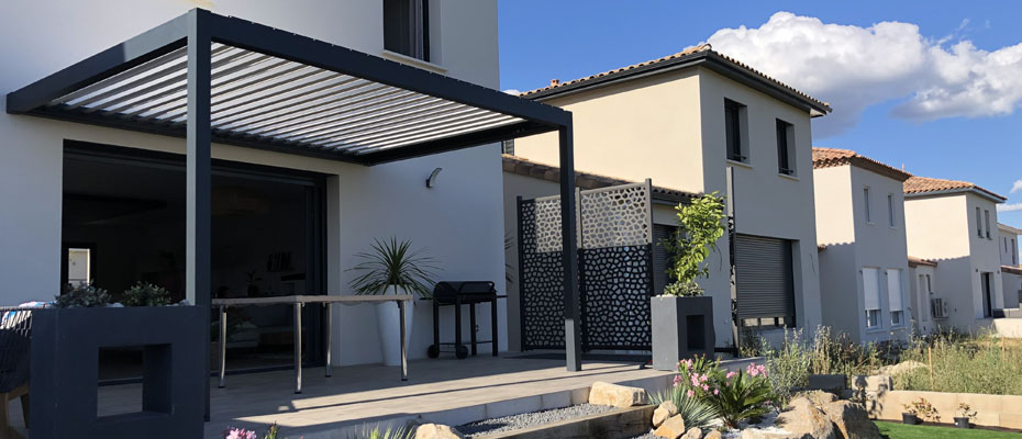 Pergola bioclimatique modèle Kaline